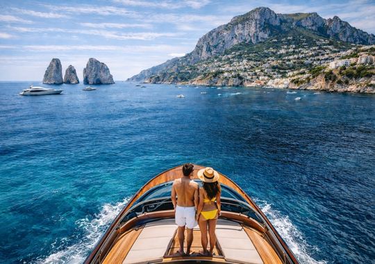 Capri and Sea Perspectives