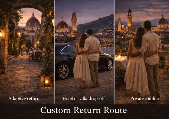 FLORENCE Custom Return Route