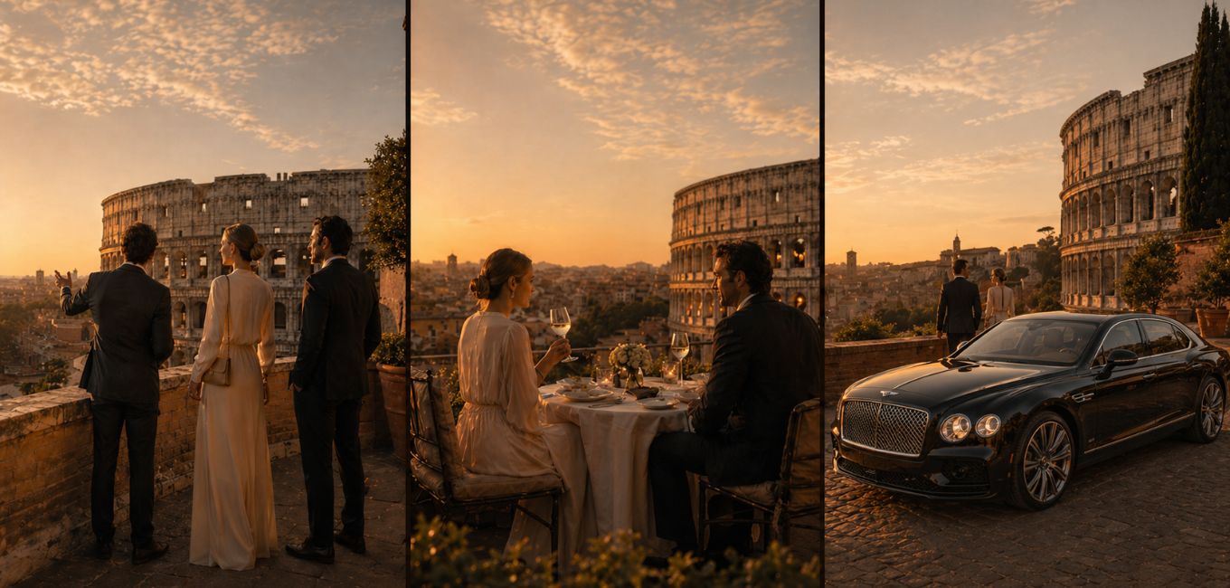 Classic Rome Luxury Escape — private luxury Italy journey